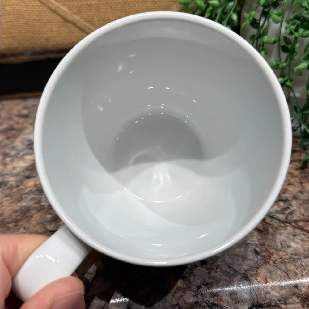 Crate&Barrel White Mug